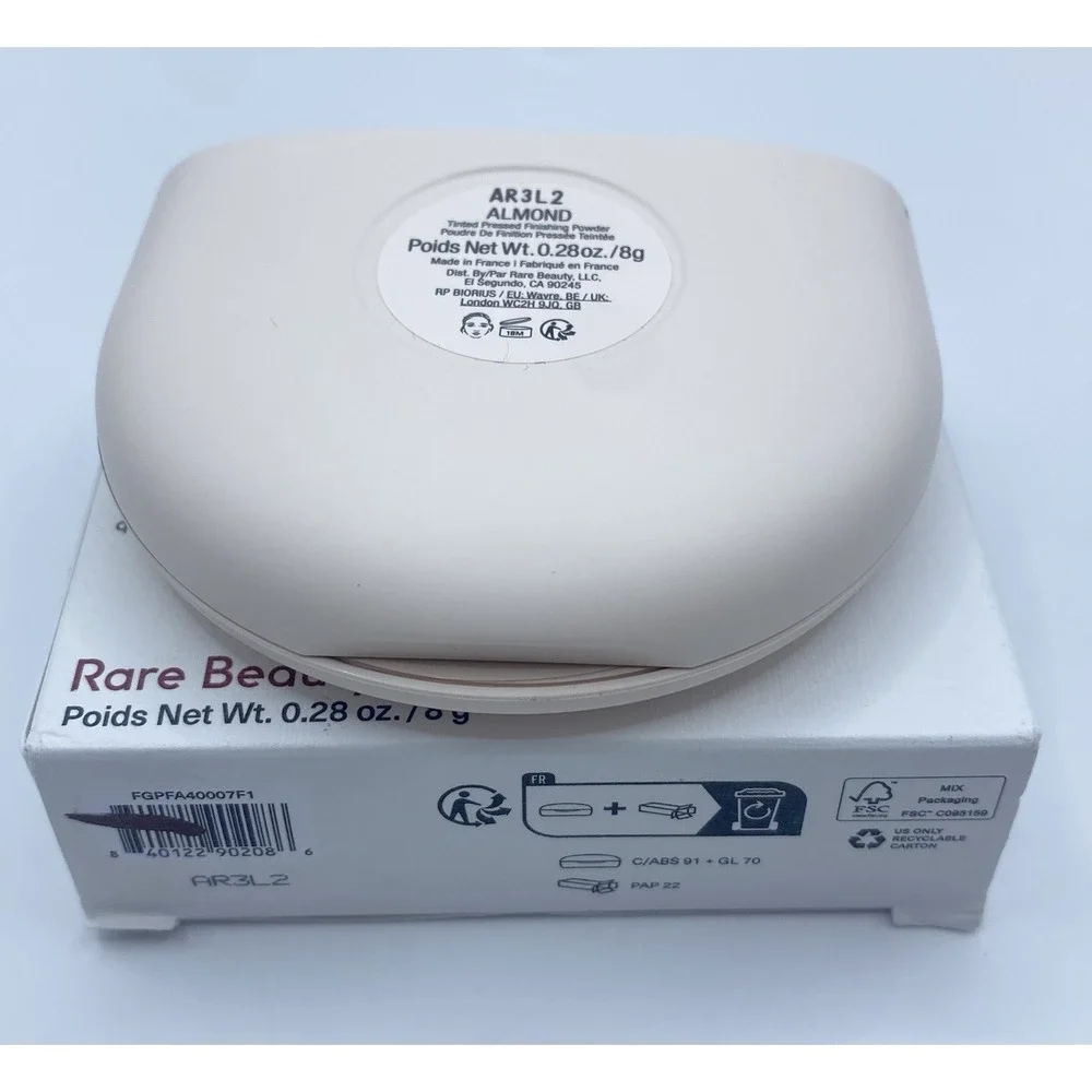 Rare Beauty True to Myself Tinted Pressed Finishing Powder ~Almond~ New